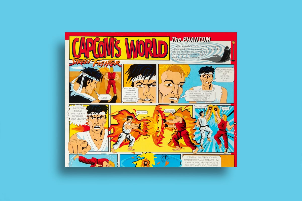 When Capcom called out SNK in a fan club comic